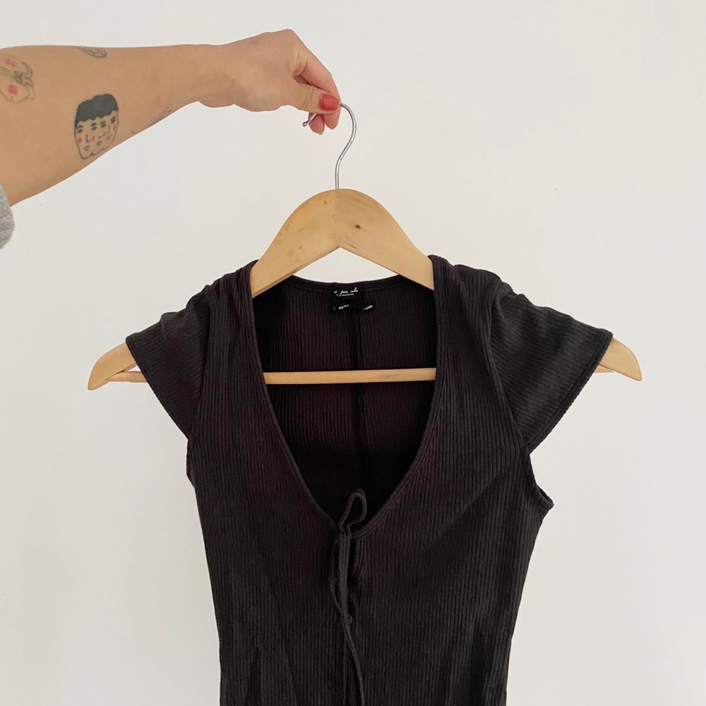 Ribbed bodysuit